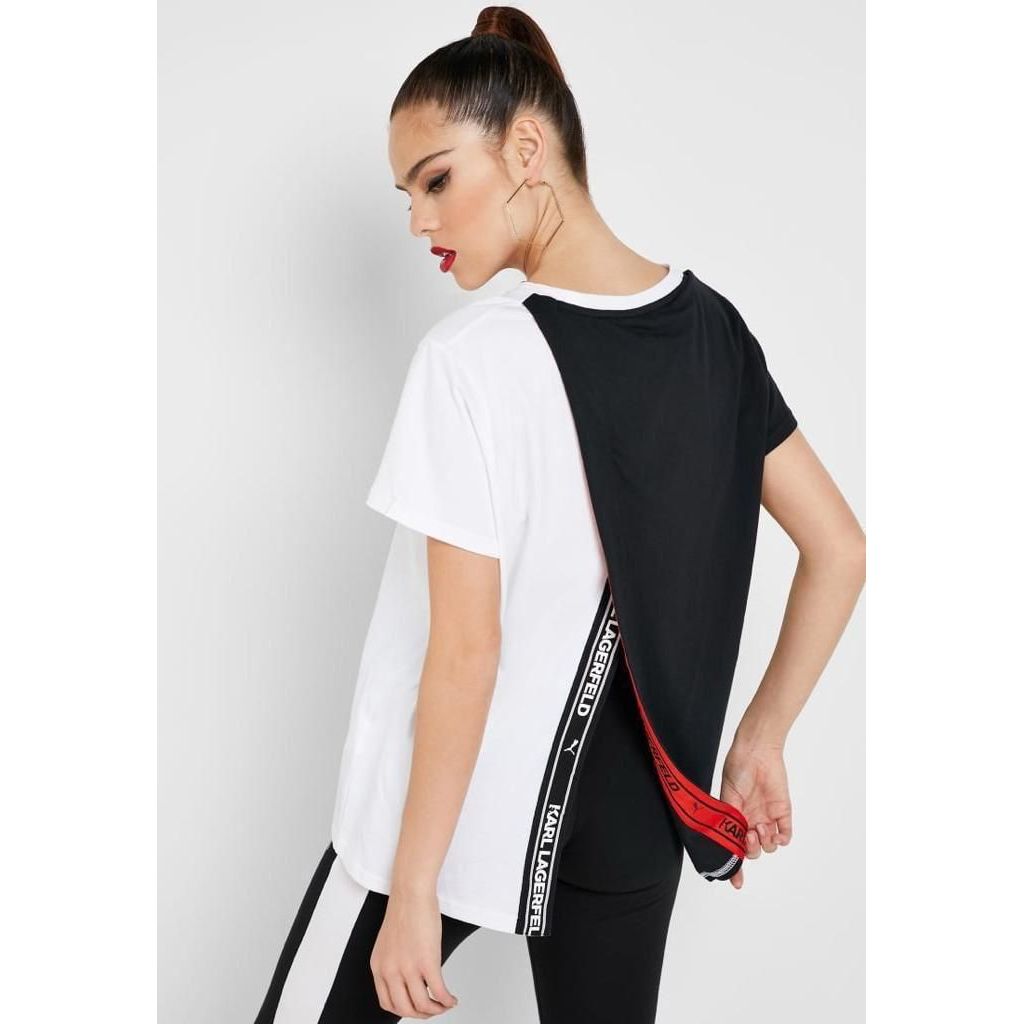 PUMA x KARL LAGERFELD Women's Open Back Tee