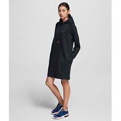 PUMA x KARL Hooded Dress Black Violet