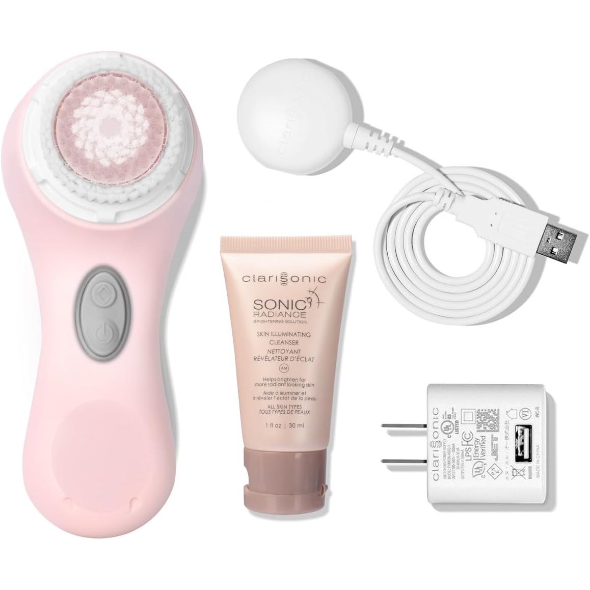 Clarisonic Mia 2 Face Scrubber, Sonic Gentle and Everyday Cleansing System