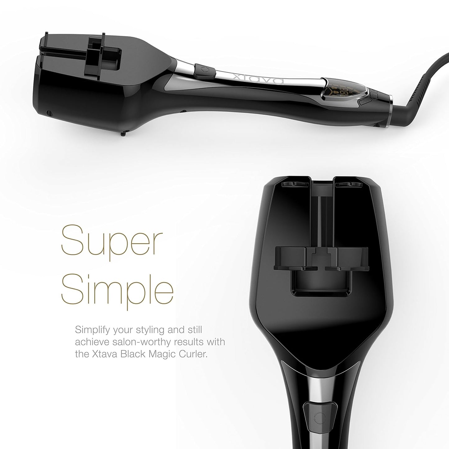 Xtava Pro Magic Auto Curler Black Magic Curl Machine