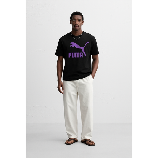 PUMA Classics Logo Tee - Black
