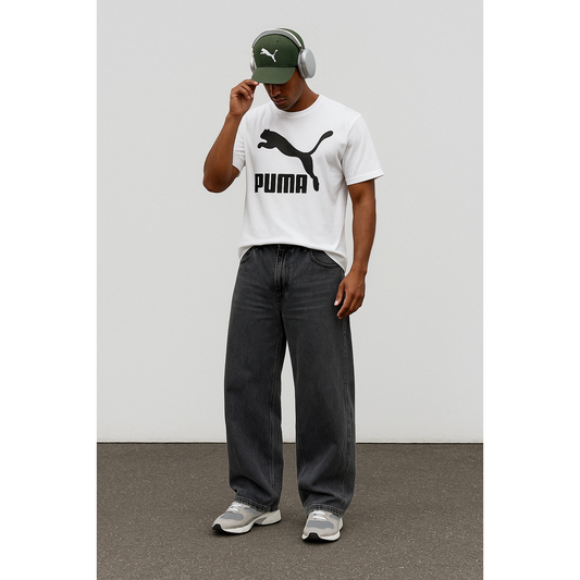 PUMA Cloud Pack Graphic Tee White