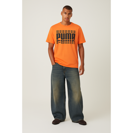 PUMA Rebel Bold Tee Jaffa orange