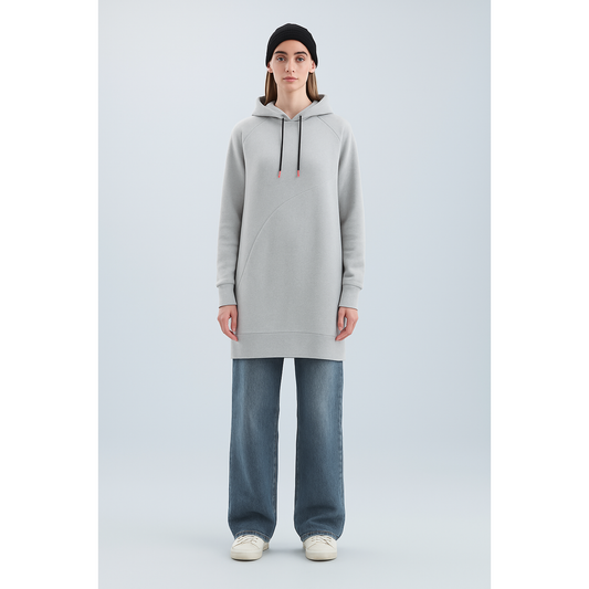 PUMA x KARL Hooded Dress Gray Violet