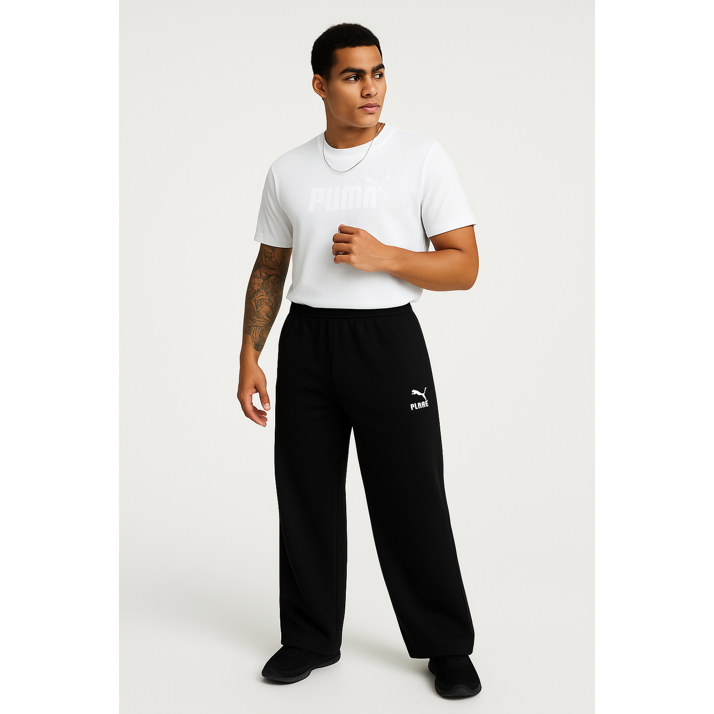 PUMA Men ESS Logo Pants TR OP Black