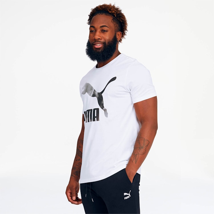 PUMA Cloud Pack Graphic Tee White