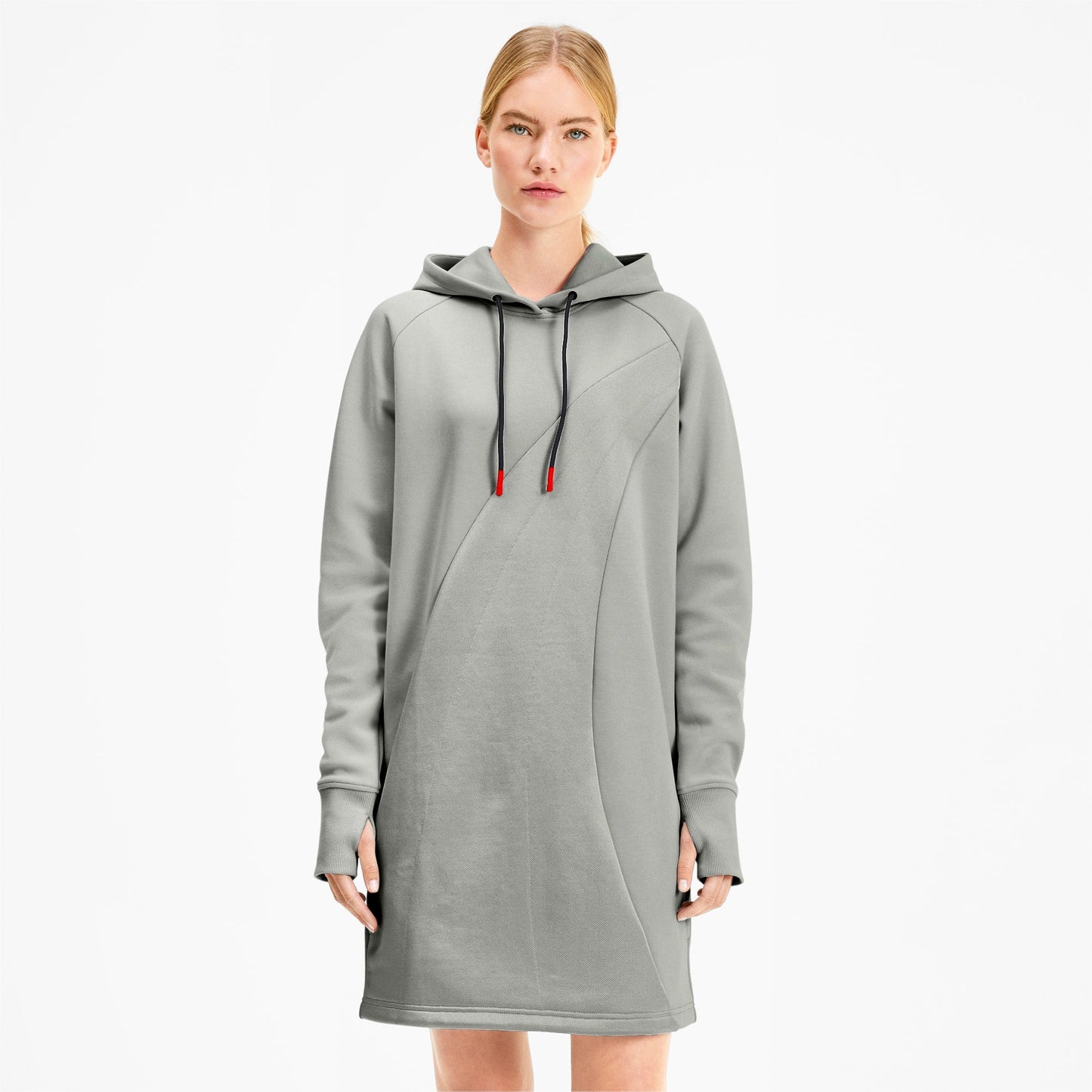 PUMA x KARL Hooded Dress Gray Violet