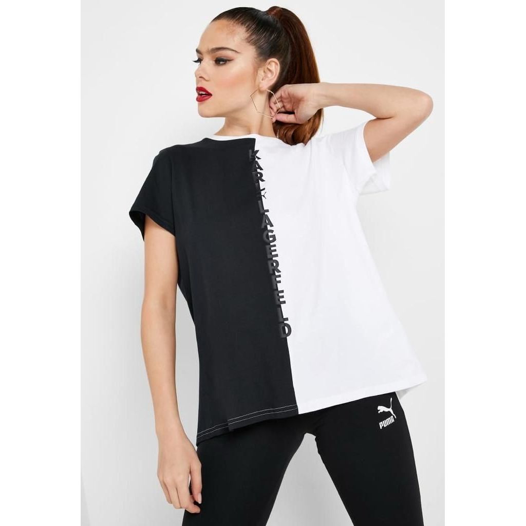 PUMA x KARL LAGERFELD Women's Open Back Tee